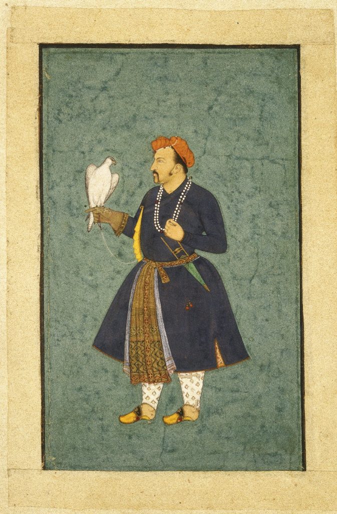 Portrait of Jahangir Holding a Falcon
