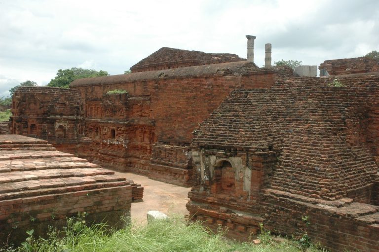 The surrounding walls of the temple of Site 12.