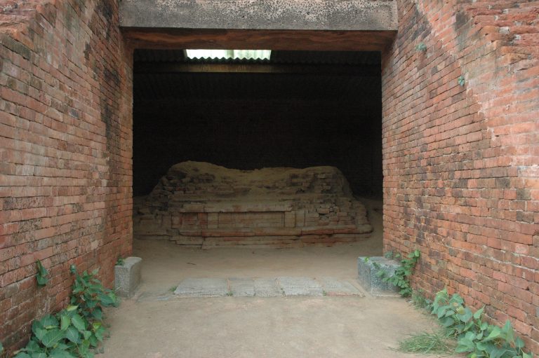The interior of the temple of Site 3.