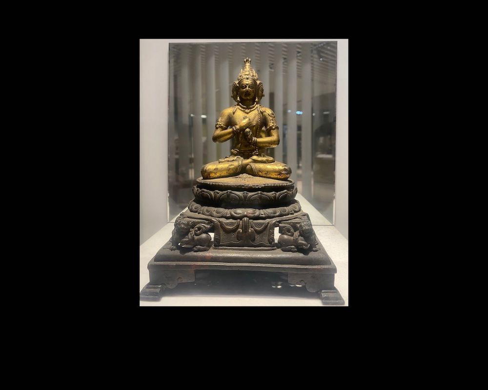 Mahavairocana (Bodhisattva Vajrapani) 12th Century CE, National Museum, Delhi. Accession no: 47.48