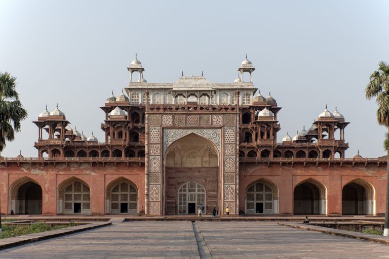 Tomb of Akbar, Sikandra, Agra, Uttar Pradesh, India
1605-1613 CE, Structural; red sandstone masonry with white marble and slate
American Institute of Indian Studies, 0448